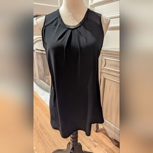 Soft Surroundings NWOT Elegant Black Sleeveless Top